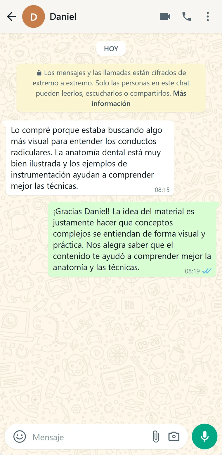 Testimonio de un estudiante